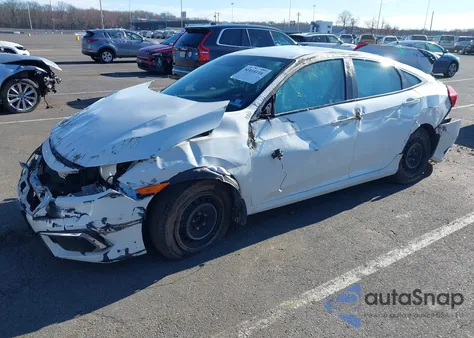 2019 Honda Civic Lx из США, поврежденный, VIN 2HGFC2F67KH572191